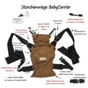 Porte-bébé Babycarrier Storchenwiege