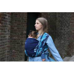 Ring Sling Yaro Everest Trio Silver Blue Tencel