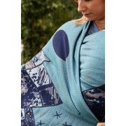 Ring Sling Yaro Everest Trio Silver Blue Tencel