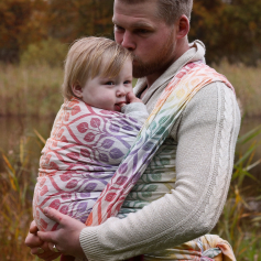 Ring Sling Yaro La Vita Autumn Rainbow