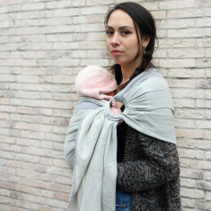 Ring Sling Yaro Newborn Grey