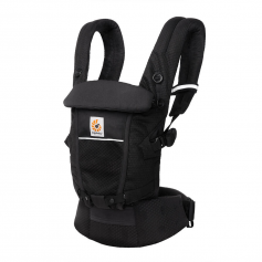 Porte-bébé évolutif Ergobaby Adapt V2 Onyx Black Mesh SoftFlex